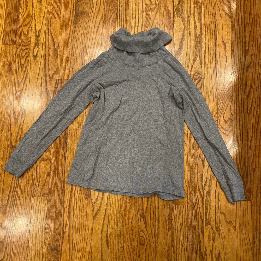 J Jill Turtleneck Sweater Gray‎ Small